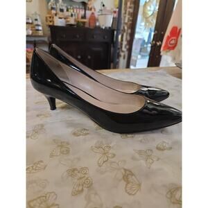 Cole Haan Women’s Valeria II Pointed Toe Patent Leather Pumps Black Size 9B